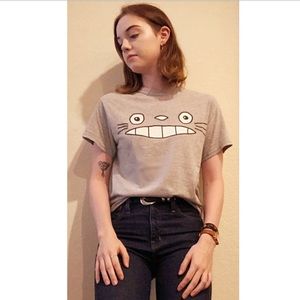 Grey My Neighbor Totoro T-shirt.